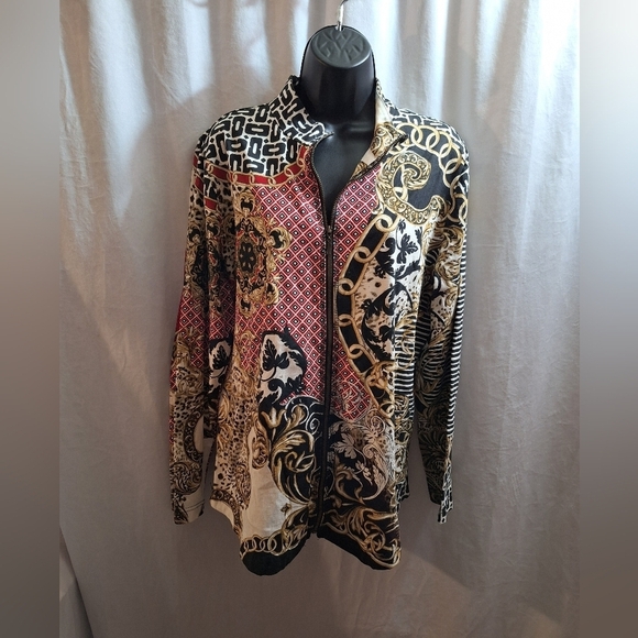 Weekend by chicos multi-colored diffrent patterns - Picture 1 of 6